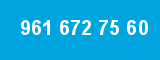 961 672 75 60 961 672 75 60